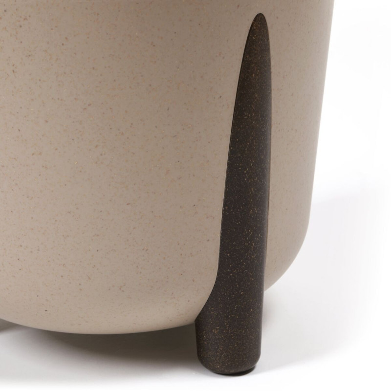 Горщик для квітів Ламела PL Фріда Coffee 18 см 214 - Бежевий