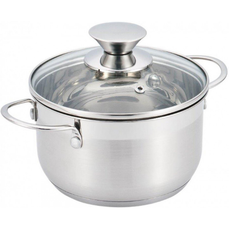 Каструля Gusto Media 1,9 л GT-1101-16 - Графіт