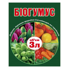 Біогумус Екофлора Екологічно чисте добриво 3 л 
