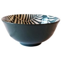 Бульйонниця Vittora Бірюзові листя 570 мл VT-P-2155Т