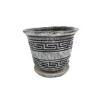 Горщик Дзвіночок Лабіринт сірий 16 см - Мікс