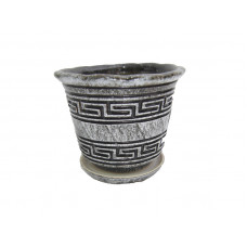Горщик Дзвіночок Лабіринт сірий 16 см