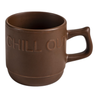 Кружка Limited Edition Chillout 240 мл Коричневый YF6034-2