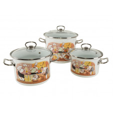 Набір каструль Idilia №1500 Повар 36804