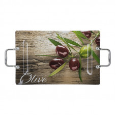 Блюдо з ручками Limited Edition Viva Olives 35*22,5 см S3235-Q007