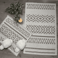 Набор ковриков для ванной 60*100 см Boucle Marina Boucle Beige