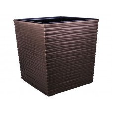 Горщик терасний Ламела Юка Долото 19 см з вкладом 598 