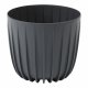 Горщик для квітів Ламела Міра ЕКО Recycled 24 см низький 518
