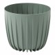 Горщик для квітів Ламела Міра ЕКО Recycled 24 см низький 518