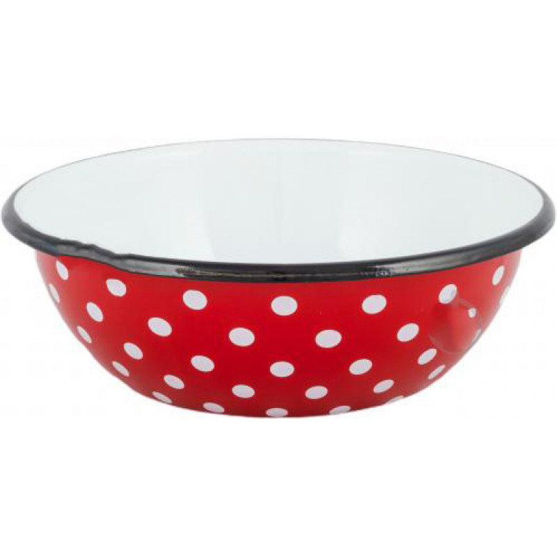 Миска Idilia 1,5 л 0308 Полька Червона 42498 - Синій