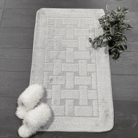 Килимок для ванної 60*100 см Banyolin Класік CLT12 191-L.Grey