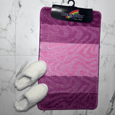 Коврик для ванной 50*80 см Banyolin SLV19 Fuschia