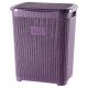 Кошик для білизни вертикальний Violet House Віолетта 45 л 1007 - Чорний
