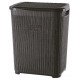 Кошик для білизни вертикальний Violet House Віолетта 45 л 1007 - Чорний