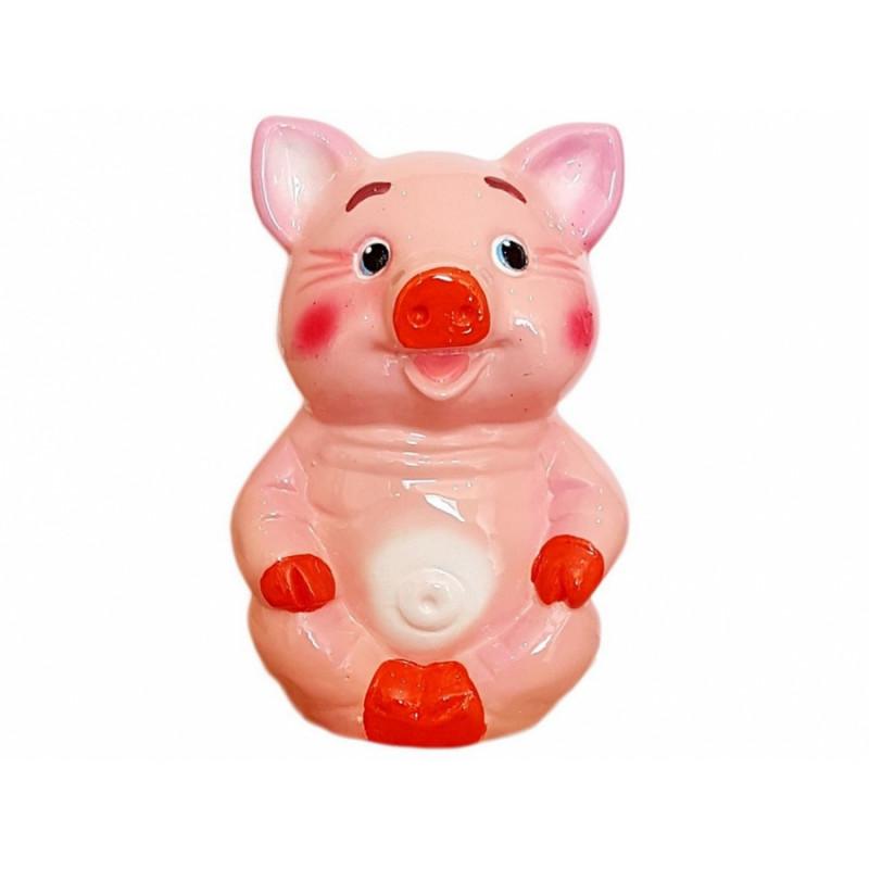 Копілка Порося Бублик флок КЛС-19849 - Зелений