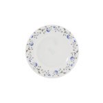 Тарілка мілка Interos №9 Синя квітка JLG075/S - Коричневий