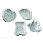 Набір штампів Empire 4 шт Валентинки ЕМ-8601 - Голубий