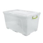 Контейнер Ал-пласт Lux із зажимами 80 л   - Білий