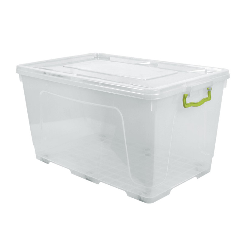 Контейнер Ал-пласт Lux із зажимами 80 л   - Білий