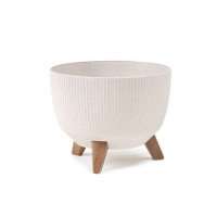 Горщик миса Ламела Рома Джампер EKO Wood 40 см на ніжках 966