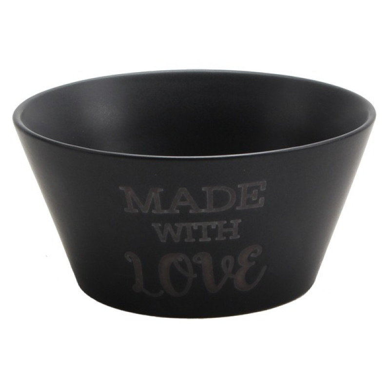 Салатник Limited Edition Піала Conic 430 мл Чорний 159900067  - Вязка