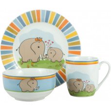 Набор детский Limited Edition 3 пр Elephants HYT17174