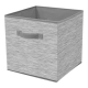Кошик тканевий квадрат Idea Home Grey 30*30*30 см NP-104L