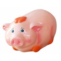 Копілка Порося Пончик глянець малий КЛС-19859