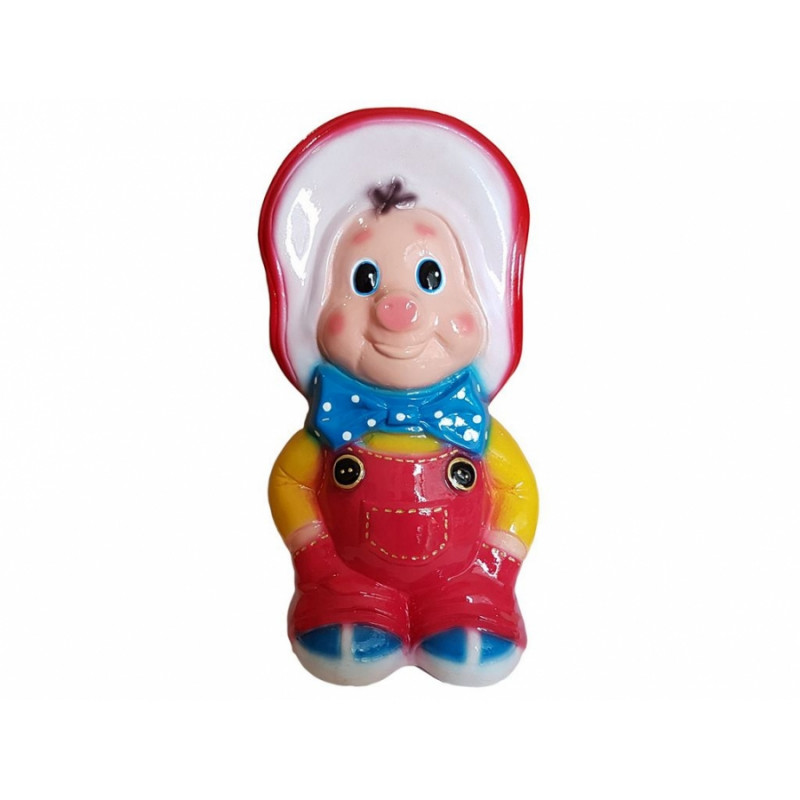 Копілка Порося Яша в шляпі глянець великий КЛС-19865