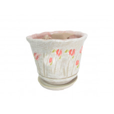 Горщик Дзвіночок Мак оливковий 12 см