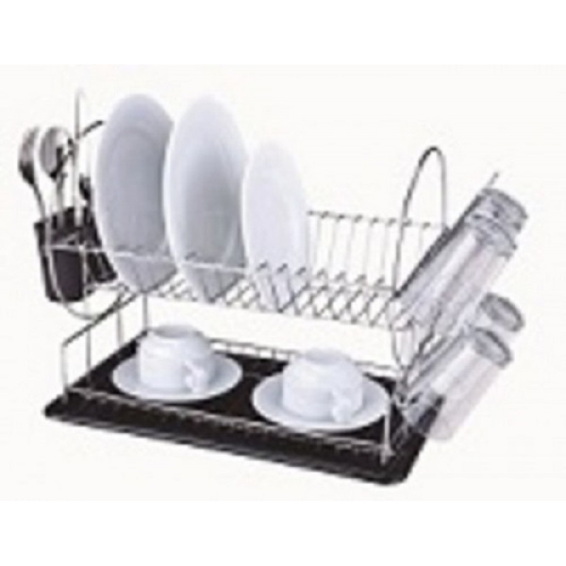 Сушарка для посуду Empire 2-ярусна EM-9788 - Білий