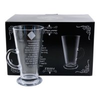 Набір кружок скляних Interos 6 шт 250 мл ZB004