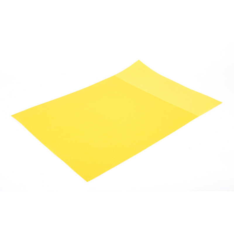 Салфетка-подставка ПВХ 0,45*0,30 м №8 желто-горячая полоса BD