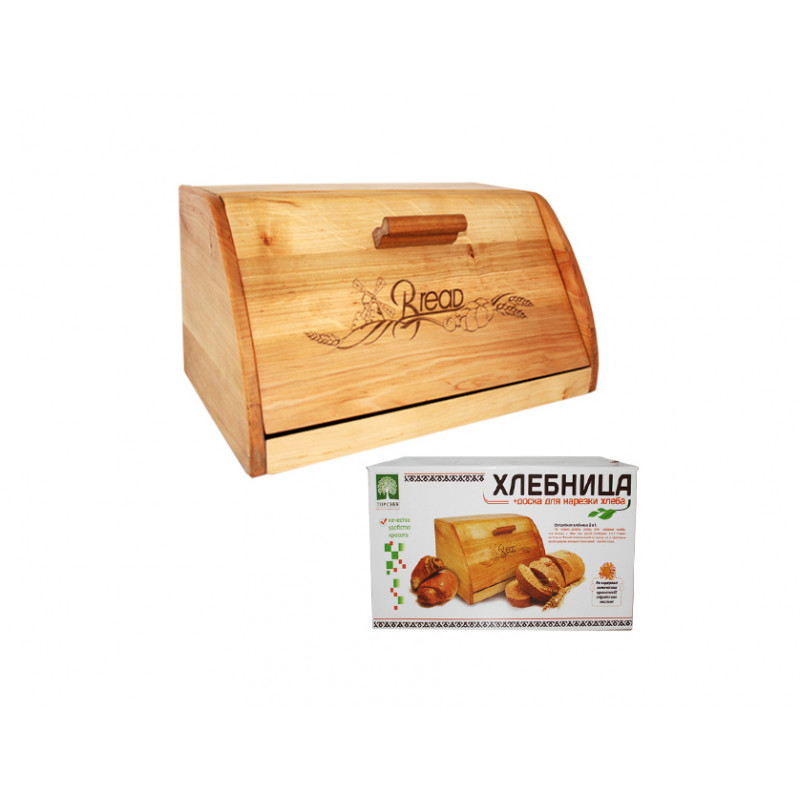Хлібниця-дошка SNT для нарізання хліба 8920 - Золотистий