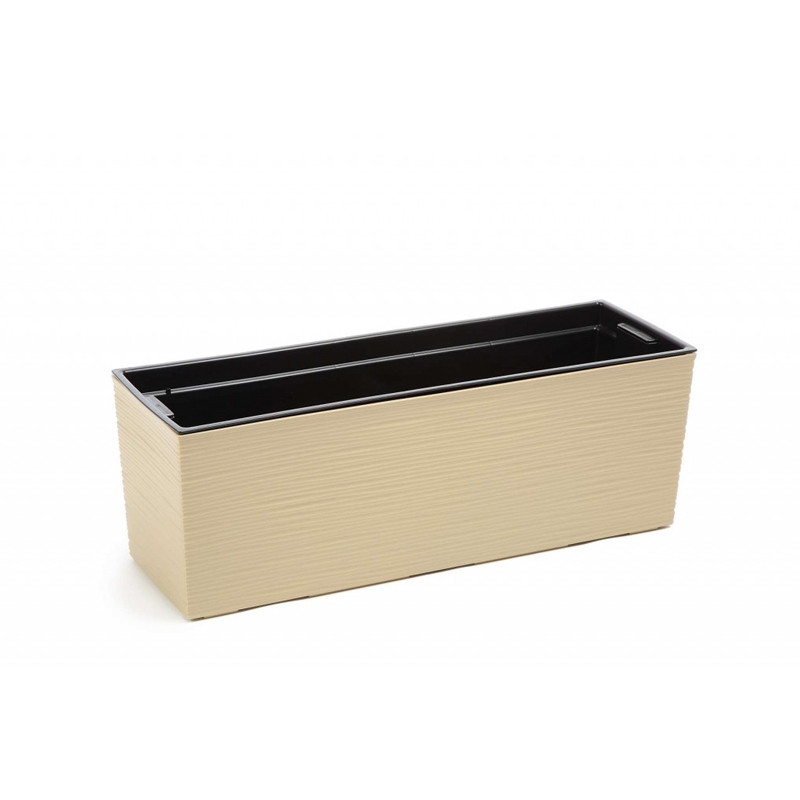 Горщик терасний Ламела Бегонія Долото 56 см з вкладом 627  - Лосось