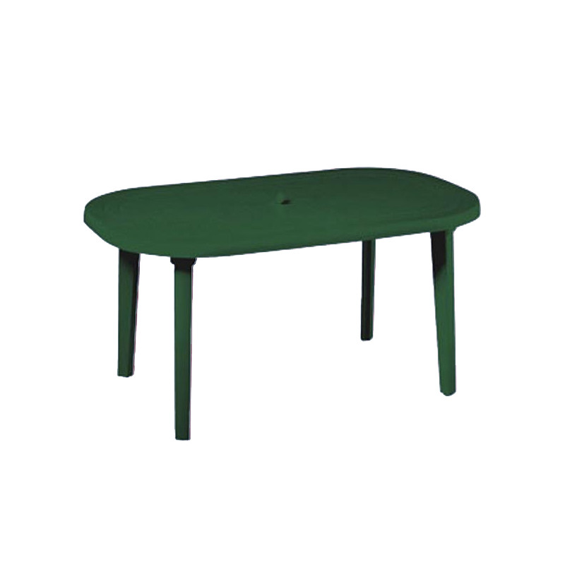 Стіл пластиковий Вг-Мікс овальний - Зелений