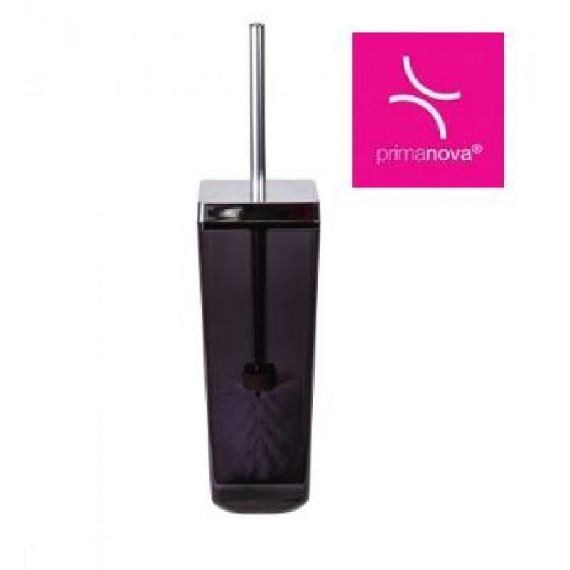 Йоржик туалетний Prima Nova Toscana Прозоро-чорний SA04-25 - Сірий Бетон