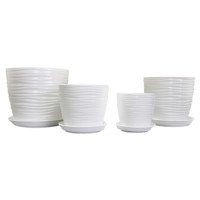 Горщик керамічний №1 Оріана Глянець Грація Хвиля 7 л