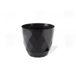 Горщик для квітів Yakamos Saksi 9 см з піддоном KRS-450