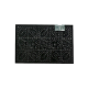 Килимок придверний Eco Fabric Листя 45*75 см Чорний 4575-004