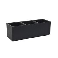 Горщик терасний Ламела Каро Бетон Recycled 90 см 847