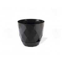 Горщик для квітів Yakamos Saksi 9 см з піддоном KRS-450