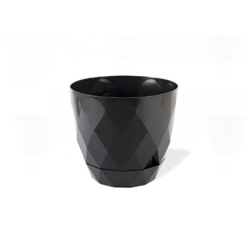 Горщик для квітів Yakamos Saksi 9 см з піддоном KRS-450