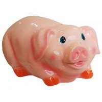 Копілка Свинка Фантик глянець мала КЛС-19884