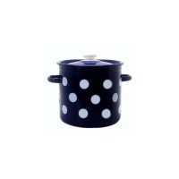 Каструля Idilia 9 л 1621/4 Білий горох Синій 42135