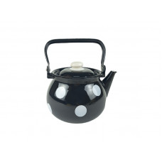 Чайник Idilia 2,5 л 2710/4 Білий горох чорний 39859