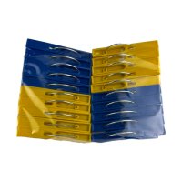 Прищіпки пластикові АВ 20 шт 8,5 см Великі