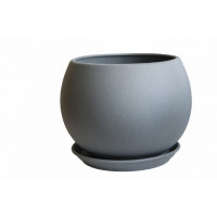 Горщик керамічний Оріана Крихта Куля 4,1 л