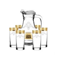 EAV63-3944/402 Істанбул Кувшин 1л + стакан 6шт 310мл Барокко