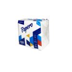 Серветки паперові Papero 100 аркушів одношарові 24*24 см NS031 - Red